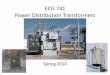 ECG 741 Power Distribution Transformers