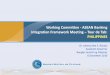 Working Committee - ASEAN Banking Integration Framework 