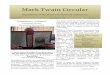 Mark Twain Circular Fall 2018 - faculty.citadel.edu