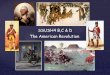 SSUSH4 B,C & D The American Revolution - Weebly