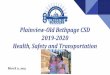 Health, Safety and Transportation 2019-2020 Plainview-Old 