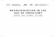 REPRESENTATION IN THE AGE OF POPULISM?