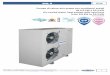 Pompe di calore aria-acqua con ventilatori assiali da 6,0 