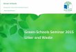 Green-Schools Seminar 2015 Litter and Waste