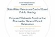 Proposed Construction Stormwater General Permit …