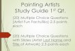 Painting Artists Study Guide 1 Qt
