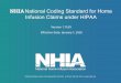 NHIA National Coding Standard for Home Infusion Claims 