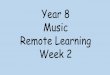 Year 8 Music Remote Learning Week 2 - Ballyclare Secondary