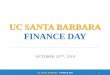 UC SANTA BARBARA FINANCE DAY