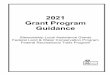 2021 Grant Program Guidance - Wisconsin DNR