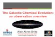 The Galactic Chemical Evolution: an observation overview