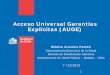 Acceso Universal Garantías Explicitas (AUGE)