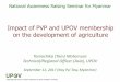 Impact of PVP and UPOV membership on the development of 
