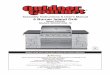 Assembly Instructions & User’s Manual 5 Burner Island Grill