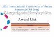 2021 International Conference of Smart Sensors(ICSS 2021 