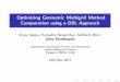 Optimizing Geometric Multigrid Method Computation using a 