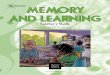Memory and Learning Teacher's Guide