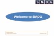 Welcome to SMDG