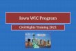 Iowa WIC Program