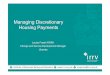 Managing Discretionary Housing Payments