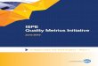 ISPE Quality Metrics Initiative - Regulations.gov