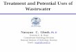 Treatment and Potential Uses of Wastewater