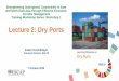 Lecture 2: Dry Ports