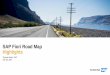 SAP Fiori Road Map Highlights