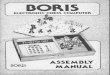 Boris Assembly Manual - Site Alain Zanchetta