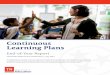 Continuous Learning Plans