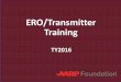 ERO/Transmitter Training - cotaxaide.org
