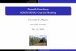 Growth functions - AGRON 590 MG: Crop-Soil Modeling