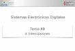 Sistemas Electrónicos Digitales Tema # 3