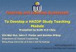 Teaching and Learning Symposium To Develop a HAZOP …