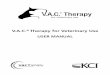 V.A.C. Therapy for Veterinary Use