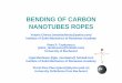 BENDING OF CARBON NANOTUBES ROPES