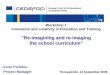 Re-imagining and re-imaging the school curriculum