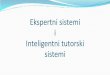 Ekspertni sistemi i Inteligentni tutorski