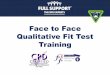 Face to Face Qualitative Fit Test Training