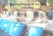 Baseline Survey of the feni Industry