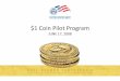 $1 Coin Pilot Program - United States Mint