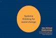 Systems thinking for social change - Madison Nonprofit Day