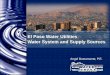 El Paso Water Utilities Water System and Supply Sources