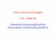 Corso di Immunologia A.A. 2008-09 Genetica …