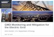 GMD Monitoring and Mitigation for the Electric Grid