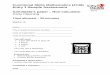 Functional Skills Mathematics (4748) Entry 1 Sample Assessment