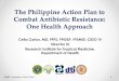 The Philippine Action Plan to Combat Antibiotic Resistance 