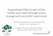 Supporting CHWs as part of the health care team through 