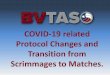 COVID-19 related Protocol Changes and Transition from 
