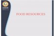 FOOD RESOURCES - Courseware